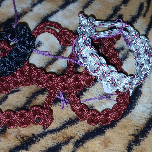 Paracord bracelets lot of 5 - Picture 2 of 5